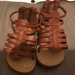 Toddler girls size 3 gladiator sandals